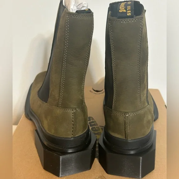 Dr. Martens Olive Ankle Boots - Picture 3 of 5